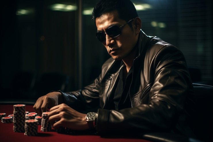 Antarmuka studio Nolimit City di aplikasi mobile nix4d menampilkan meja live blackjack dengan dealer